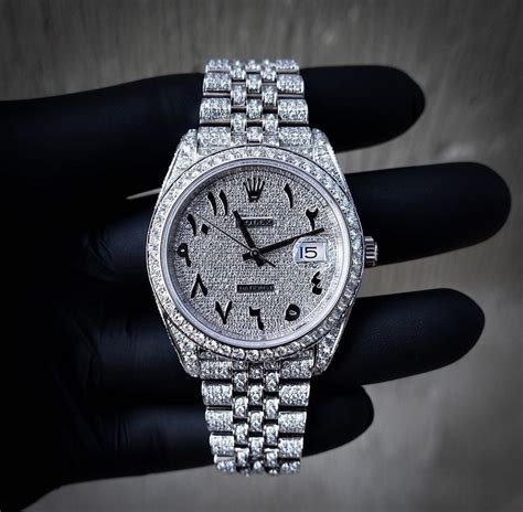 rolex men watches diamond|rolex full diamond watch price.